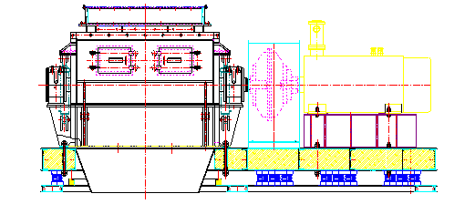 碎煤機減振平臺